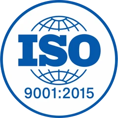 Sello de certificación ISO 9001:2015